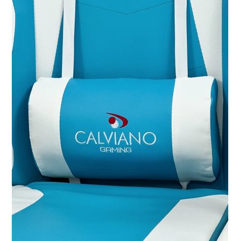 Вибромассажное кресло Calviano 1585 (голубое)