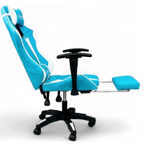 Вибромассажное кресло Calviano 1585 (голубое)