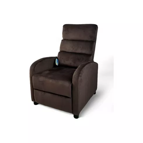 Массажное кресло Calviano 2164 (коричневый велюр)