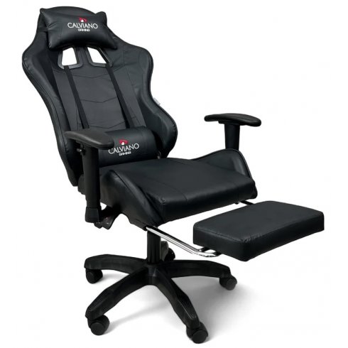 Вибромассажное кресло Calviano 1585 (черное)