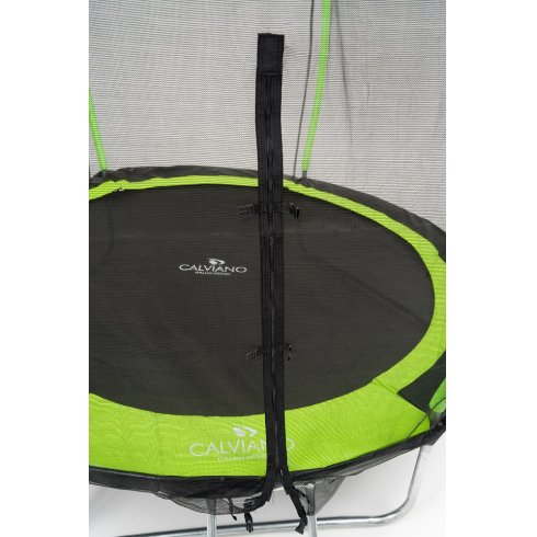 Батут с защитной сеткой Calviano Outside Master Green 312 см