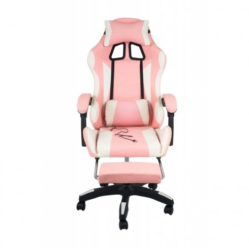 Массажное кресло Calviano 1583 (розовое)