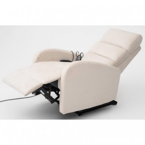 Массажное кресло Calviano 2166 (бежевый велюр)