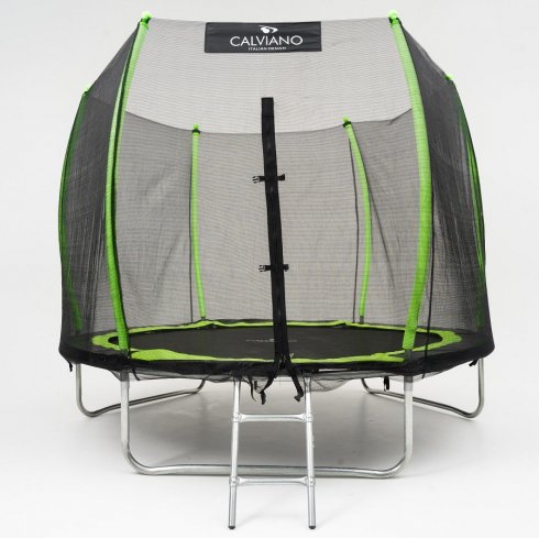 Батут с защитной сеткой Calviano Outside Master Green 312 см