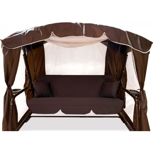 Качели садовые LetoLux Торонто (шоколад)