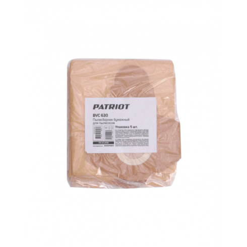 Пылесборник бумажный для пылесосов Patriot BVC 630