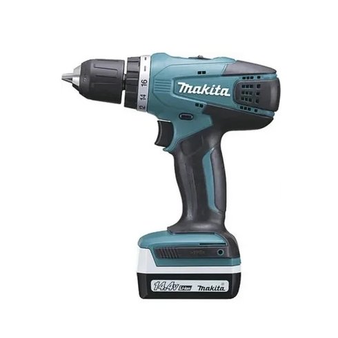 Аккумуляторная дрель-шуруповерт Makita DF347DWLX1 в чемодане