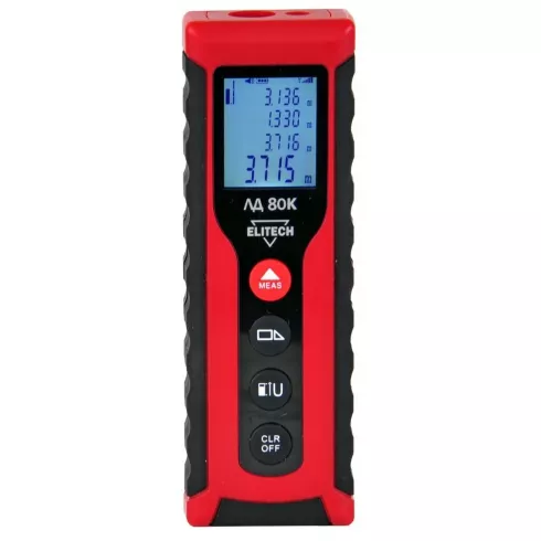 Дальномер лазерный Elitech ЛД 80К