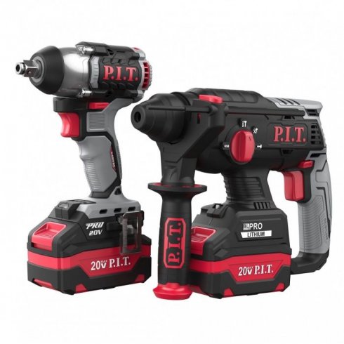 Набор аккумуляторных инструментов P.I.T. P0003-02