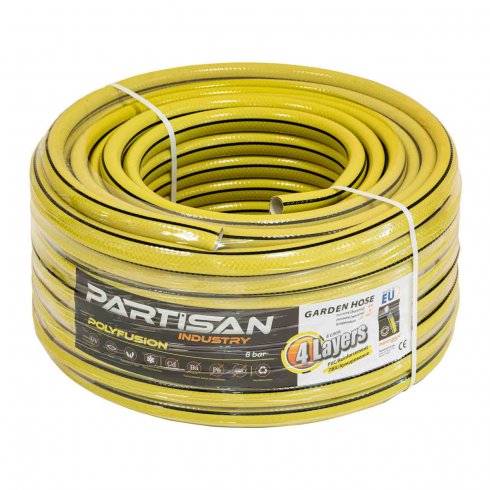 Шланг садовый Partisan POLYFUSION (1/2", 30м, 4 слоя)