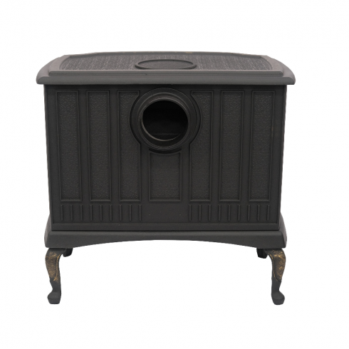 Печь-камин чугунная Сибирь 10 кВт