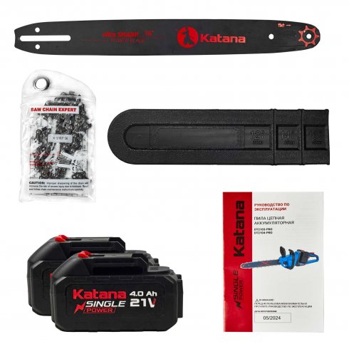 Пила цепная аккумуляторная Katana DT2104-PRO