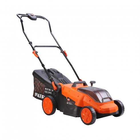 Аккумуляторная газонокосилка Patriot CM 430 – передний вид