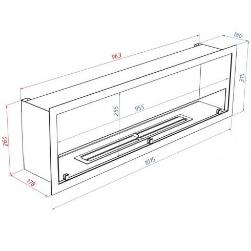 Биокамин Firelight BFP/P-1015 XS