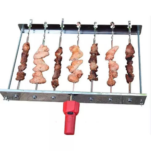 Мангал-автомат УЗБИ "Чудо" 7 шампуров, с двигателем