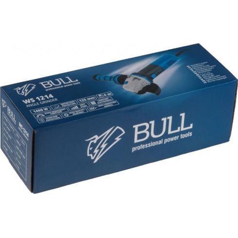 Одноручная углошлифмашина Bull WS 1214 (1327639)
