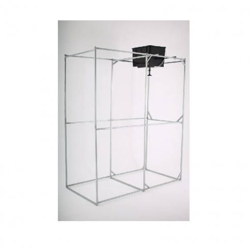 Душ летний дачный Бухта радости Малибу с тамбуром и водонагревателем ЭВБО-55