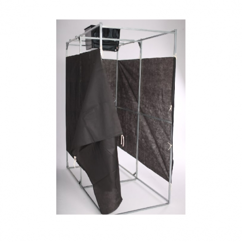 Душ летний дачный Бухта радости Малибу с тамбуром и водонагревателем ЭВБО-55