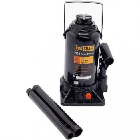 Домкрат бутылочный PJ12 Procraft 12т, 210-385мм