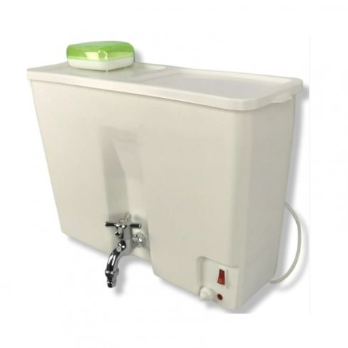 Водоналивной бачок ЭлБЭТ ЭВБО-17 с хромированным шаровым  краном