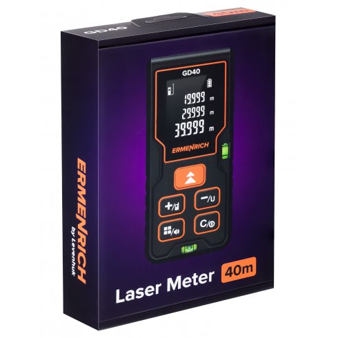 Лазерная рулетка Ermenrich Reel PLUS GD40