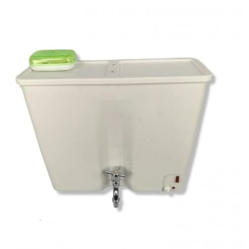 Водоналивной бачок ЭлБЭТ ЭВБО-17 с хромированным шаровым  краном