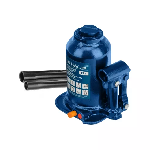 Домкрат гидравлический бутылочный Stels 51149