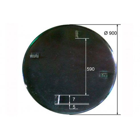 Диск TSS (ТСС) для ТСС DMD,DMR 900,1000 (D=900) (71441)