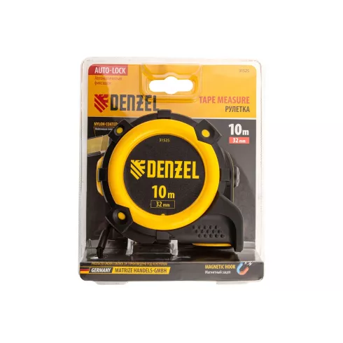 Рулетка Denzel 10м х 32мм (31525)