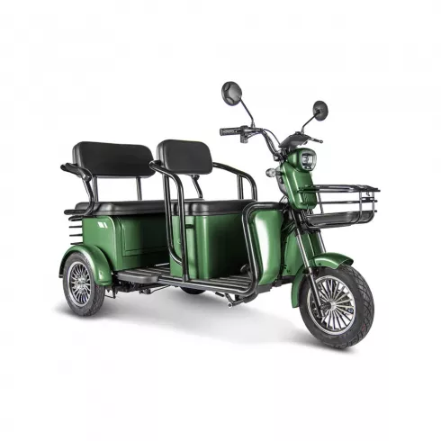 Трицикл Rutrike Экипаж зеленый