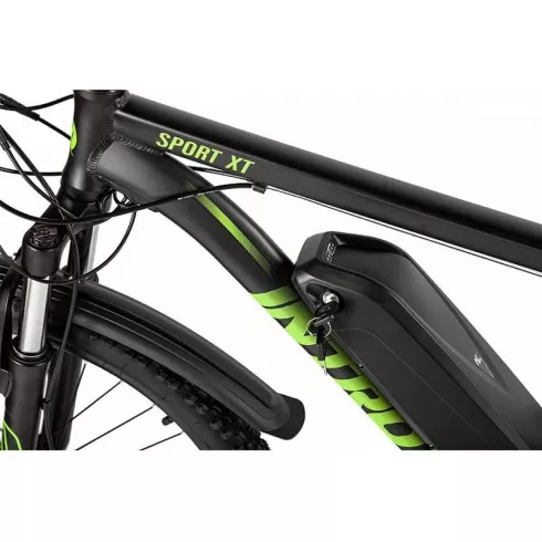 Электровелосипед INTRO Sport XT красно-черный