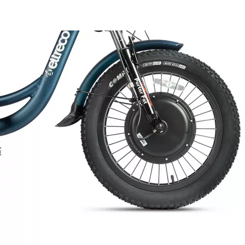 Электровелосипед Eltreco Porter Fat 500 UP темно-синий