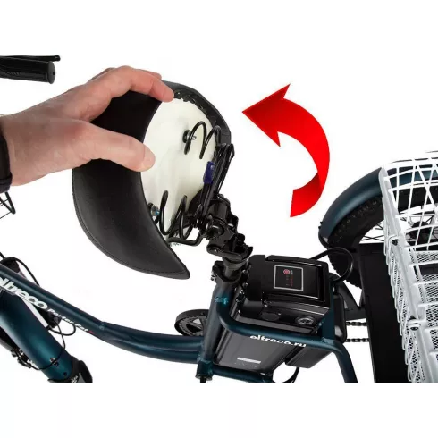 Электровелосипед Eltreco Porter Fat 500 UP темно-синий