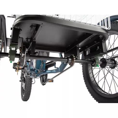 Электровелосипед Eltreco Porter Fat 500 UP серебристый