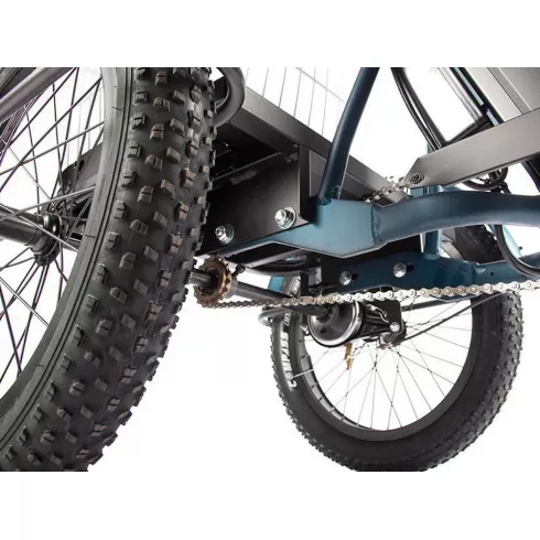 Электровелосипед Eltreco Porter Fat 500 UP серебристый