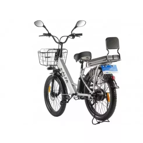 Электровелосипед Green City E Alfa Fat черный