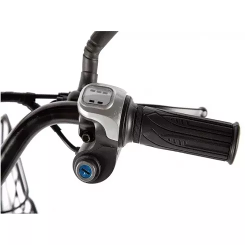 Электровелосипед Green City E Alfa Fat красный