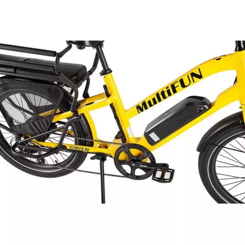 Электровелосипед Eltreco MultiFun желтый
