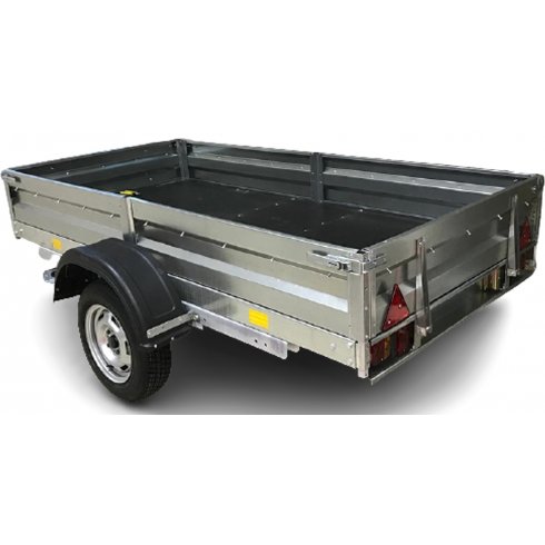 Прицеп Avtos A20M1B (2000х1300х300, R13, ресс. AL-KO, тент 800мм)