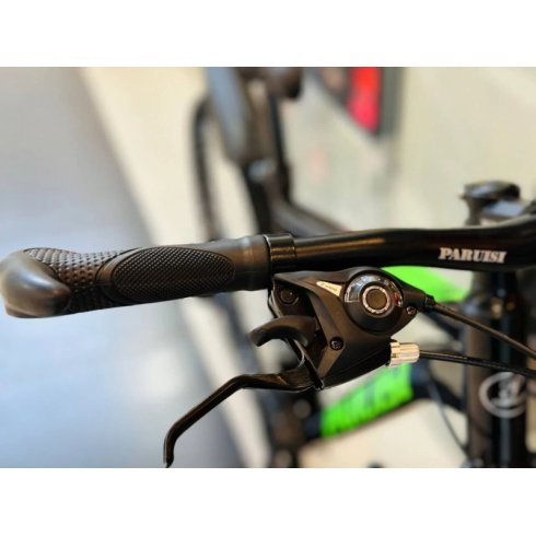 Велосипед Paruisi FXX-21S 26'' черный/зеленый