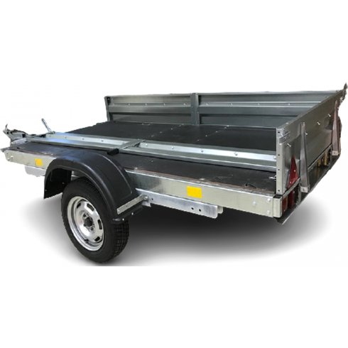 Прицеп Avtos A20M1B (2000х1300х300, R13, ресс. AL-KO, тент 800мм)