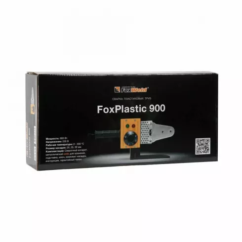 Аппарат для сварки пластиковых труб FoxWeld FoxPlastic 900 (6115)