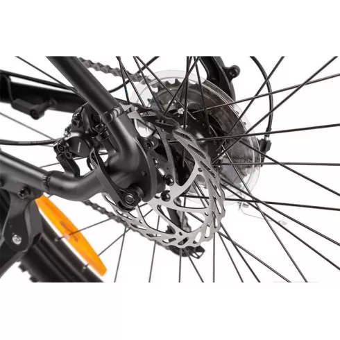 Электровелосипед Eltreco Top серебристый