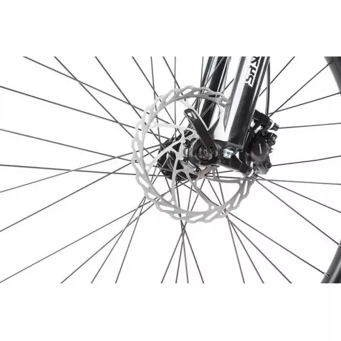 Электровелосипед Eltreco Top серебристый