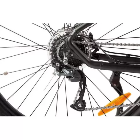 Электровелосипед Eltreco Top серебристый