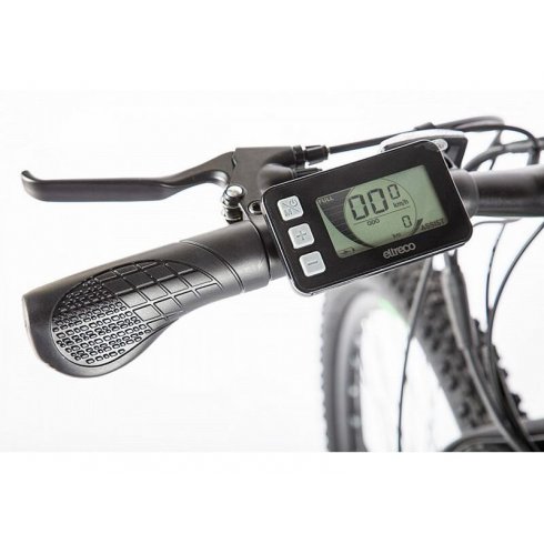 Электровелосипед Eltreco XT 800 Pro серо-зеленый