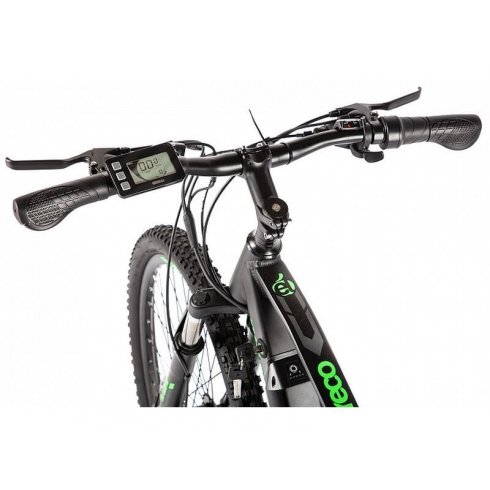 Электровелосипед Eltreco XT 800 Pro серо-зеленый