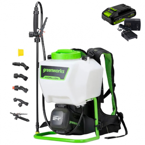 Опрыскиватель аккумуляторный Greenworks G24BSPII (5300307UA)