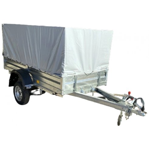 Прицеп Avtos A20M1B (2000х1300х300, R13, ресс. 3302(ГАЗ-2лист), тент 400мм)