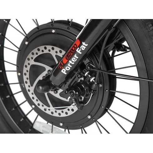 Электровелосипед Eltreco Porter Fat 500 черный